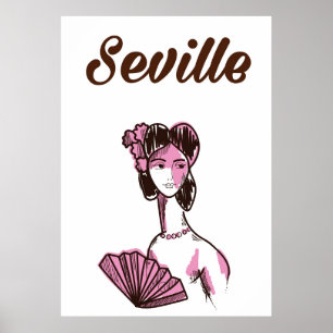 Poster de Espanha Seville