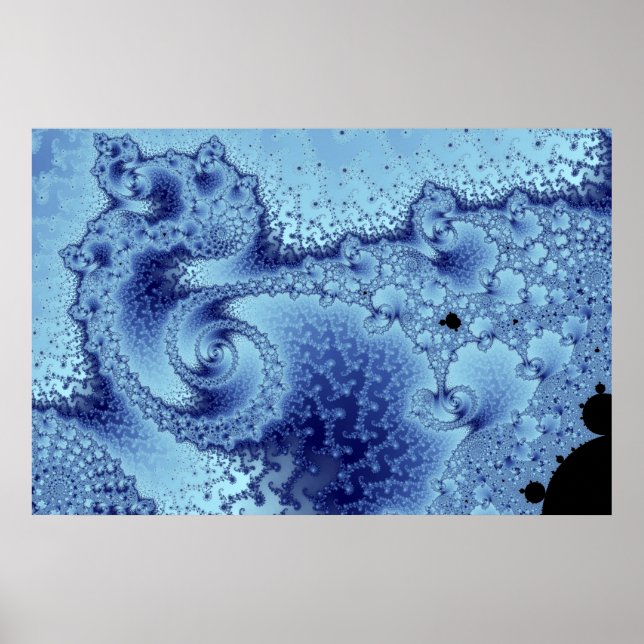 Poster de espiral profunda (Frente)