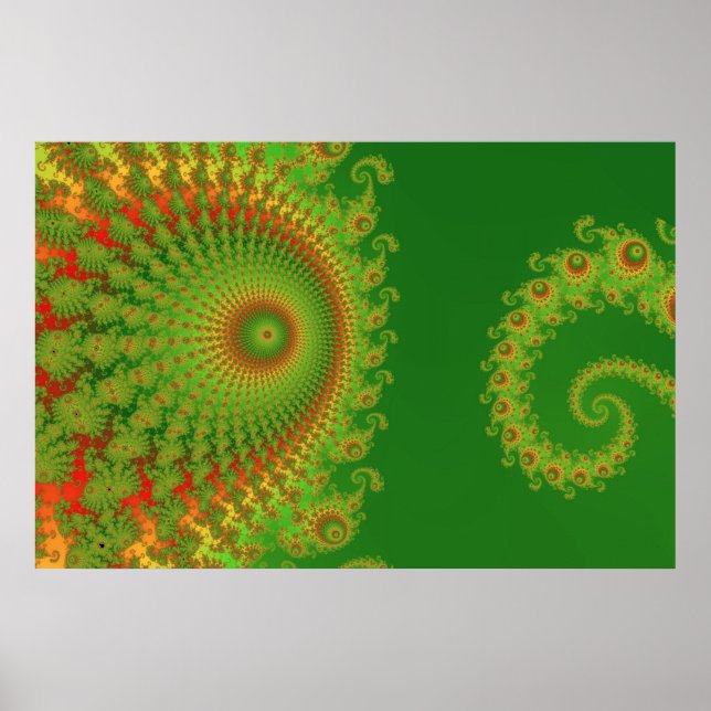 Poster de Espirol de Natal (Frente)