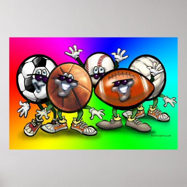 Poster de esporte (Frente)