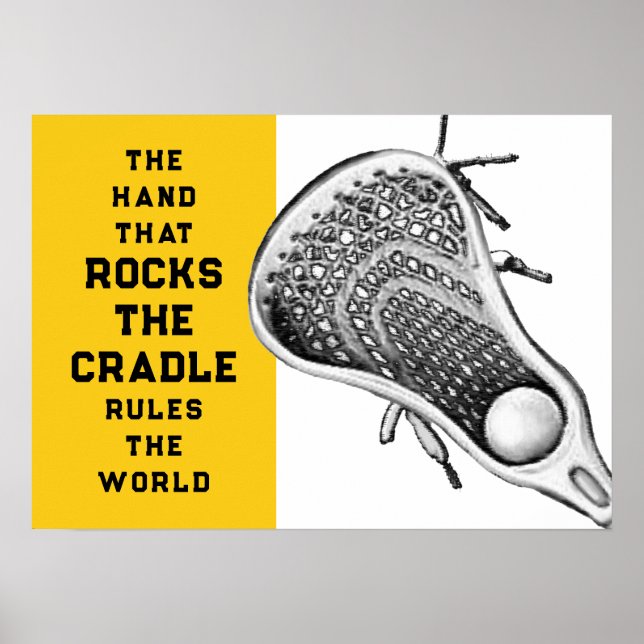 Poster de Esportes Lacrosse (Frente)