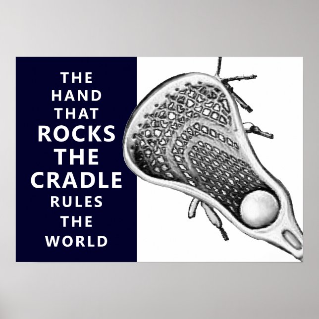 Poster de Esportes Lacrosse (Frente)