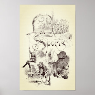 Poster de esportes vitorianos