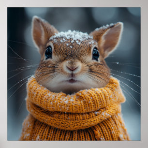 Poster de Esquilo de inverno