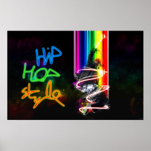 Poster de Estilo de Hip Hop