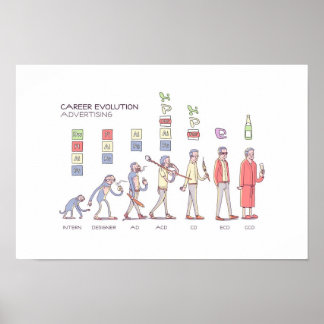 Poster de Evolução de Carreira