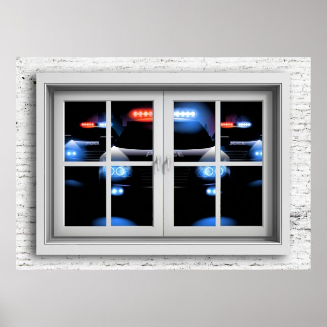 Poster de Exibição de Janela (Frente)