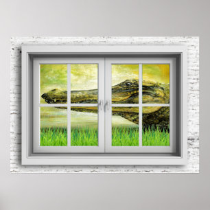 Poster de Exibição de Janela