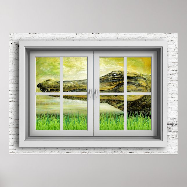 Poster de Exibição de Janela (Frente)