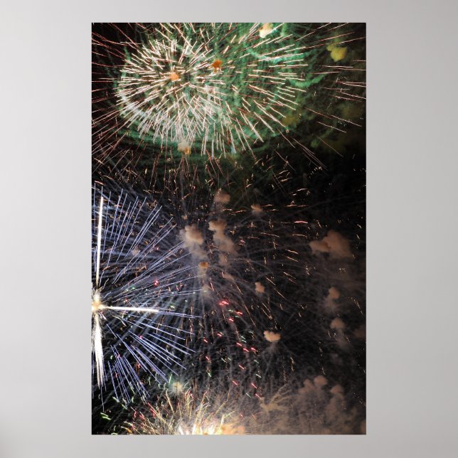 Poster de Exibição do Fireworks (Frente)