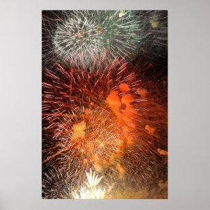 Poster de Exibição do Fireworks