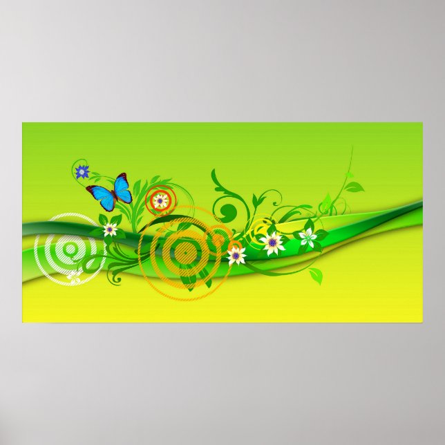 Poster de explosão de primavera (Frente)