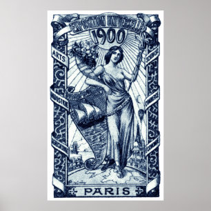 poster de Expo Internacional de Paris de 1900