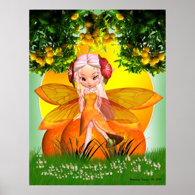 Poster de fada de Citrus por designs de lua (Frente)