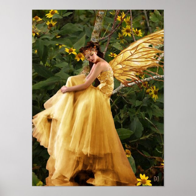 Poster de Fada de Madeira (Frente)