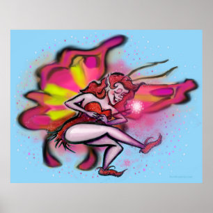 Poster de Faerie Rosa