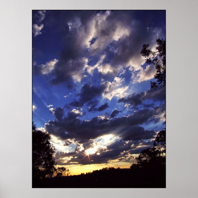 Poster de faísca de Skyscape (Frente)