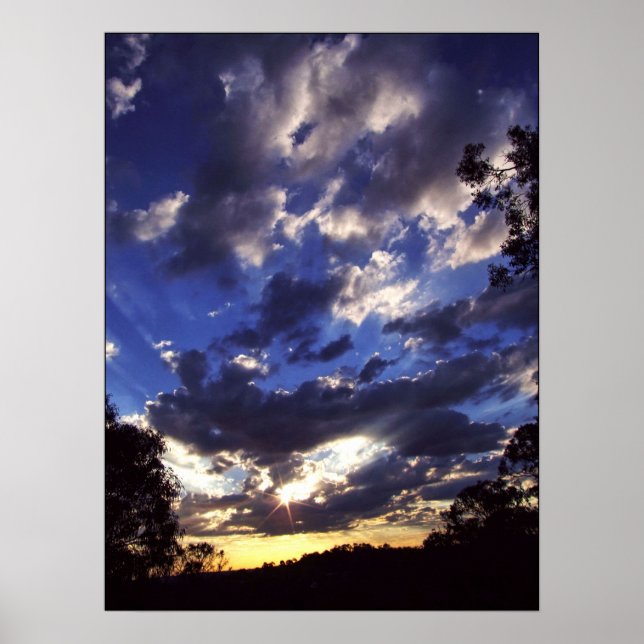 Poster de faísca de Skyscape (Frente)