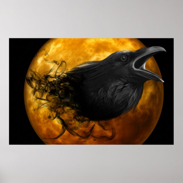 Poster de fantasia da lua de Raven (Frente)
