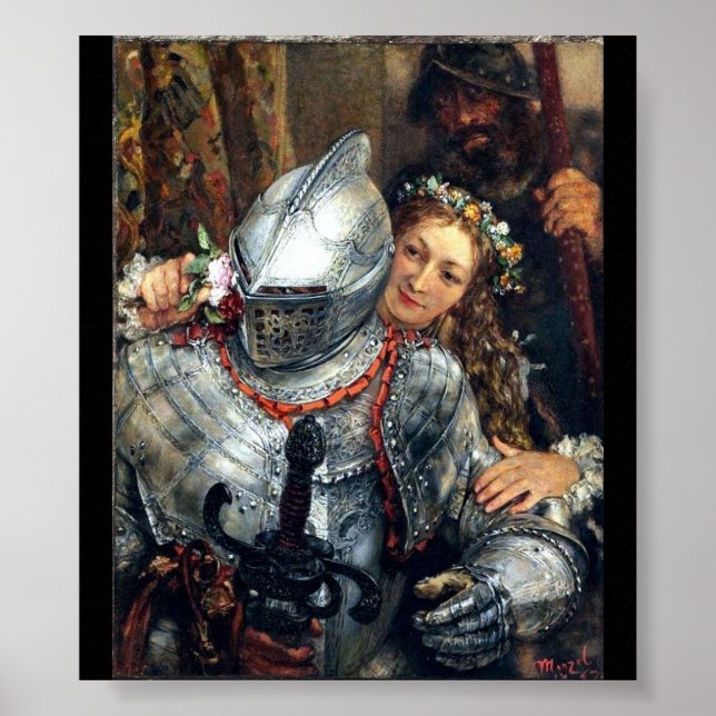 Poster de Fantasia Heroica de Tinta e Ferro (Frente)