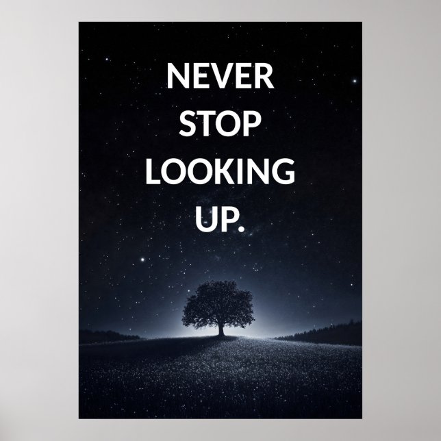 Poster de Fantasy Tree Motivational Positive (Frente)
