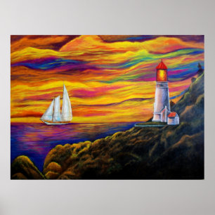 Poster de farol de Gordon