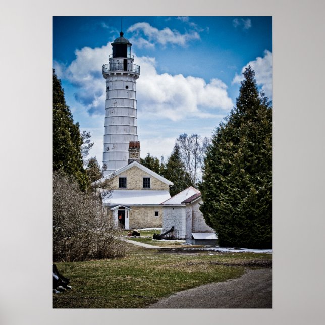 Poster de Farol do Condado de Poror (Frente)