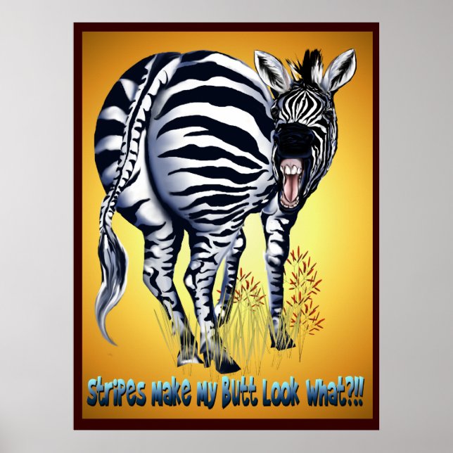 Poster de Fat Zebra (Frente)