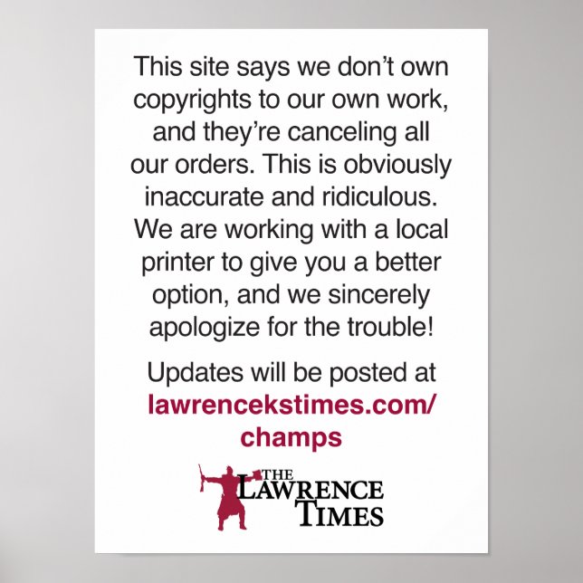 Poster De fato, campeões (Frente)