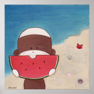 Poster de férias de verão