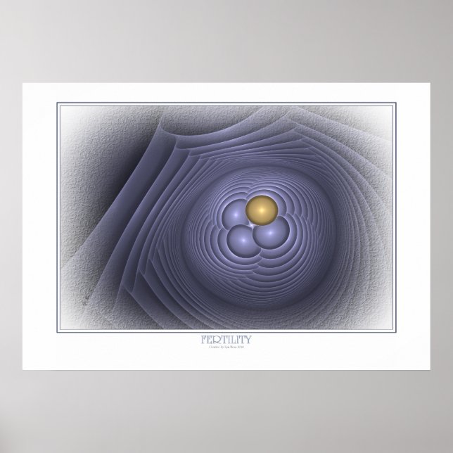 Poster de fertilidade em branco (Frente)