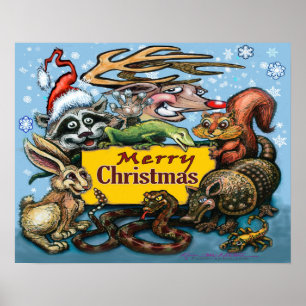 Poster de Festa de Natal
