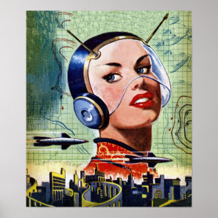 Poster de Ficção de Ciências Retroativas