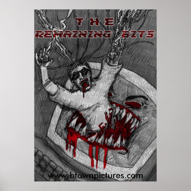 Poster de Filme de Bits Restantes (Frente)