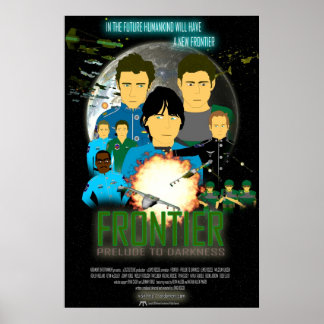 Poster de Filme Frontier do HQ Preluin para Escuro