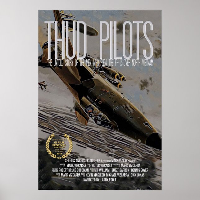 POSTER de Filme THUD Pilots (Frente)