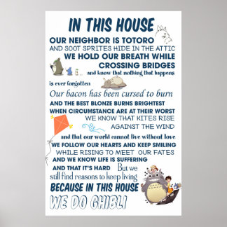 Poster de Filme Totoro Encantado