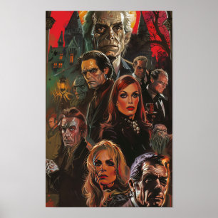 Poster de Filmes Clássicos de Horror de Hammer