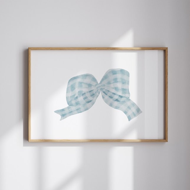 Poster de fita azul de vintagem aquática (Criador carregado)