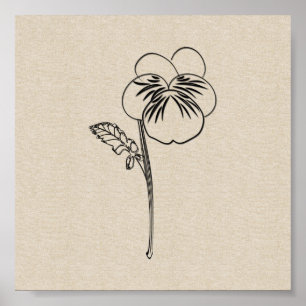 Poster de Flor Pansível