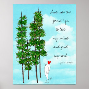 Poster de Flores Vermelhas Cores Whimsical e Color