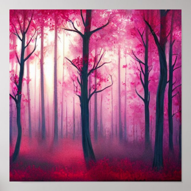 Poster de Floresta Dançante (Frente)