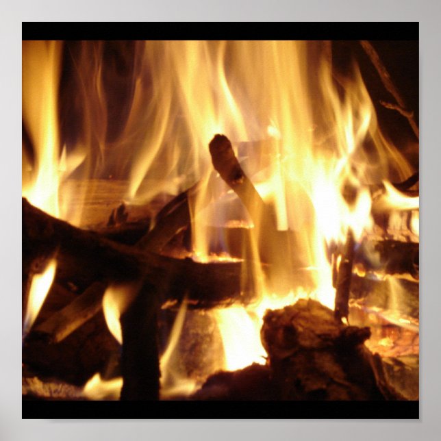 poster de fogueira (Frente)