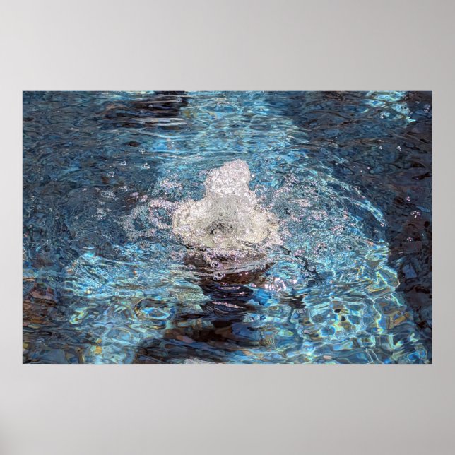 Poster de fonte de água (Frente)