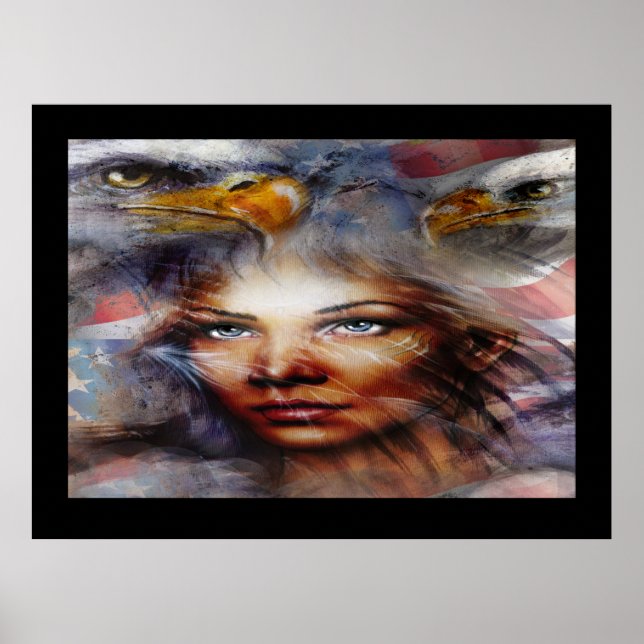 Poster de Força Patriótica (Frente)