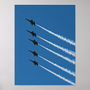 Poster de Formação Abreada de Linha de Anjos Azu