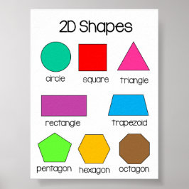 poster de Formas 2D