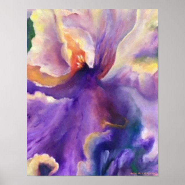 Poster de fosso Iridescente do Alasca (Frente)