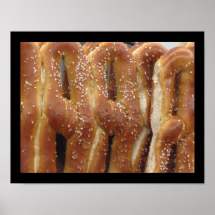 Poster de Foto de Pretzels Macios de Filadélfia