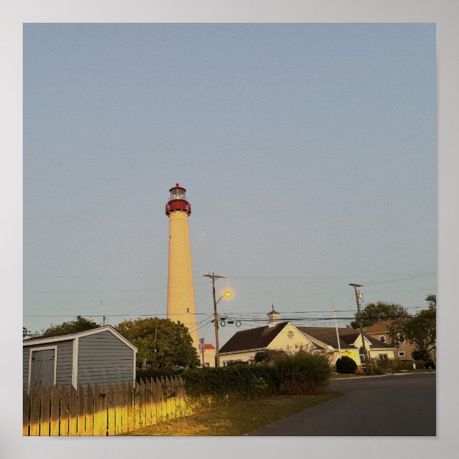 Poster de Foto do Farol (Frente)